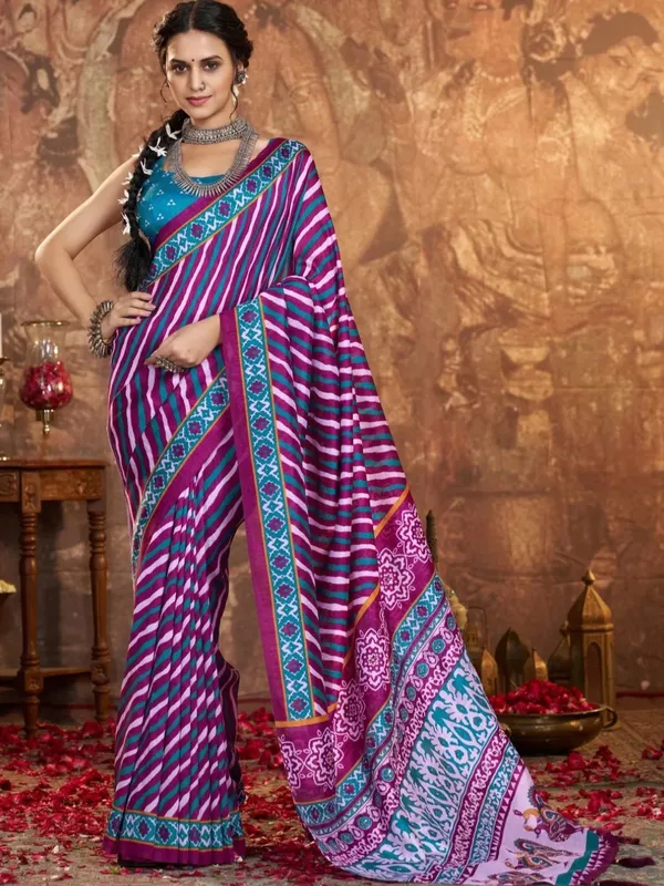 Multicolor_Printed_Saree_for_Women