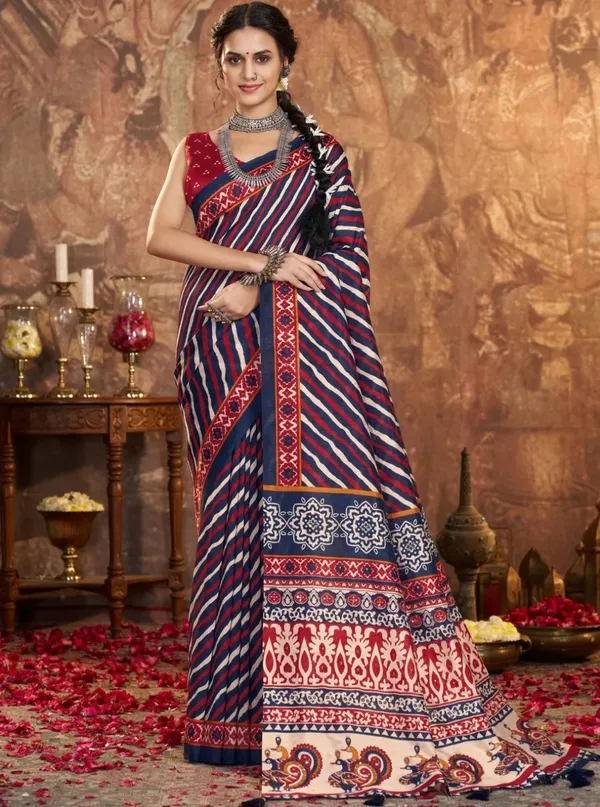 Multicolor_Printed_Saree_for_Women