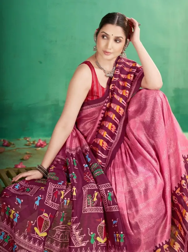 Pink_Printed_Saree_for_Women