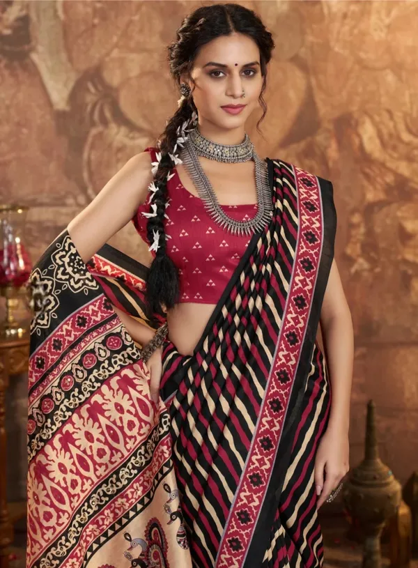 Black_Printed_Saree_for_Women