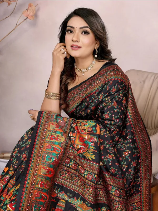 Black_Printed_Saree_for_Women