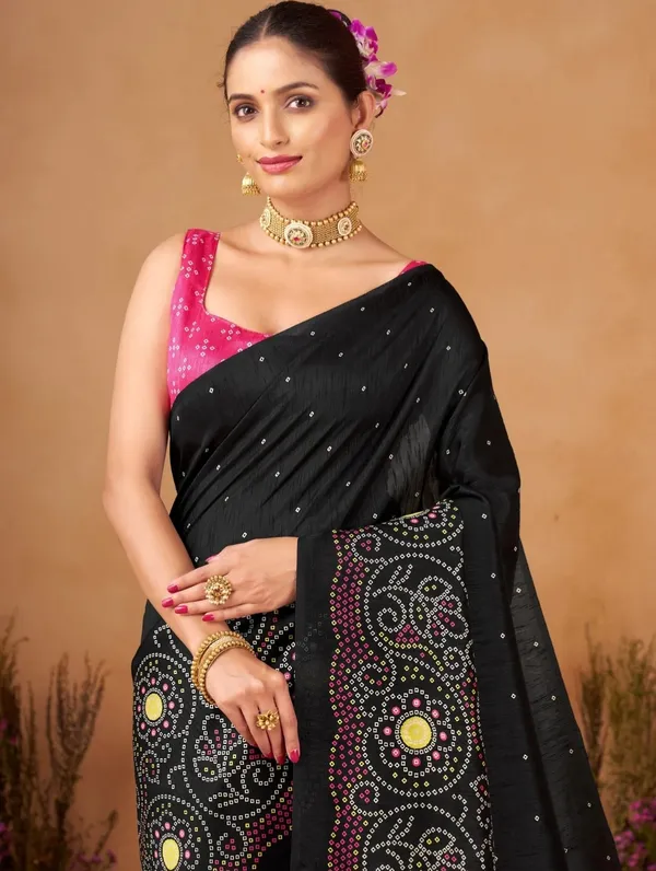 Black_Printed_Saree_for_Women
