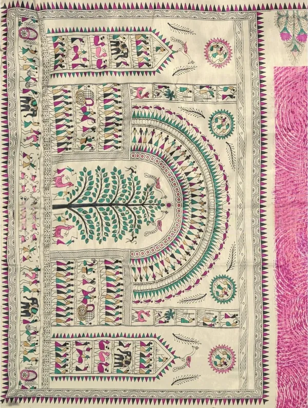 Pink_Printed_Ethnic_Saree_For_Women