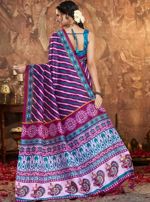 Multicolor_Printed_Saree_for_Women