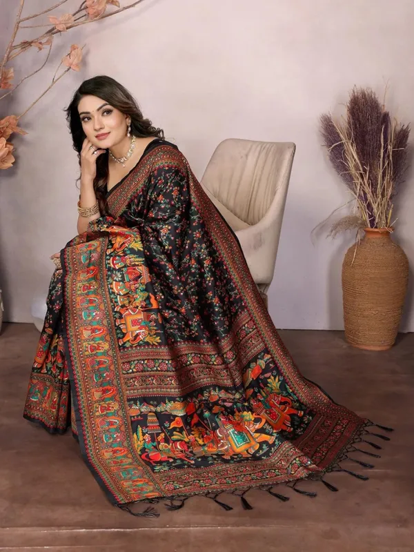 Black_Printed_Saree_for_Women