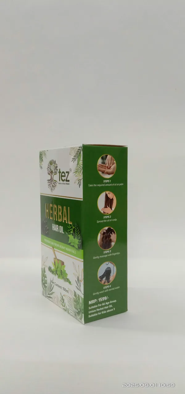 Tez_Herbal_Hair_Oil_For_Hair_Fall_Prevention
