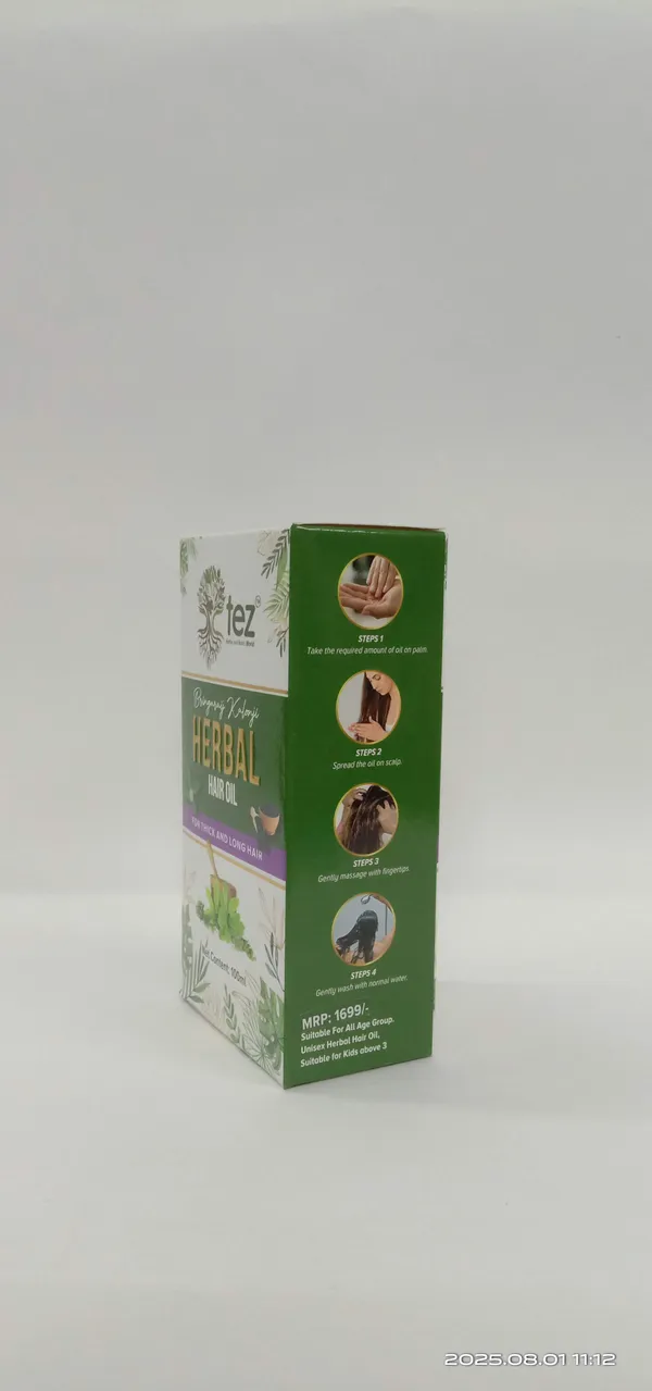 Tez_Herbal_Hair_Oil_For_Thick_And_Long_Hair