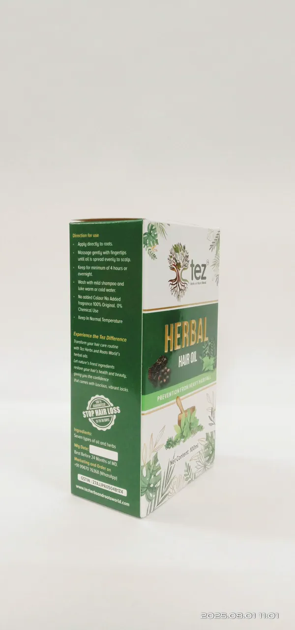 Tez_Herbal_Hair_Oil_For_Hair_Fall_Prevention
