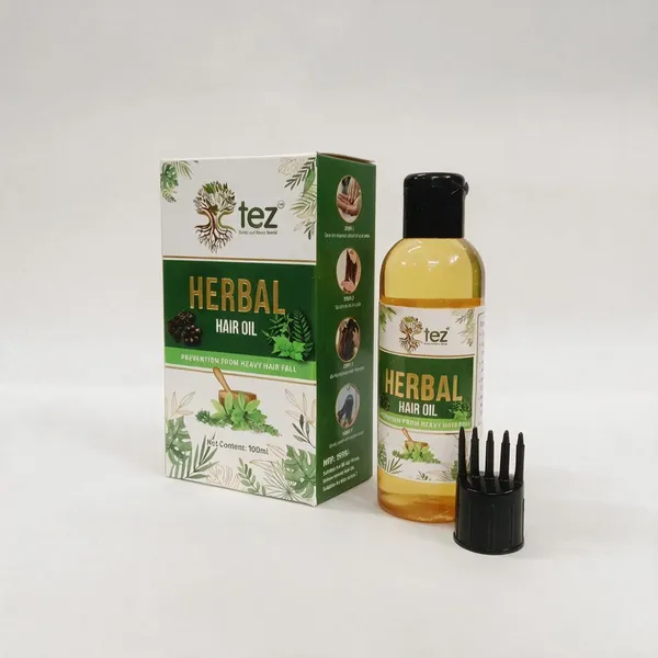 Tez_Herbal_Cold_Press_Coconut_Oil_Hair_Fall_Control_Oil