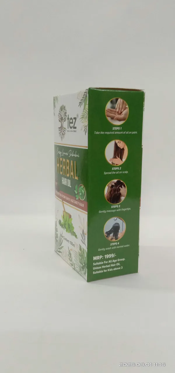 Tez_Herbal_Hair_Oil_For_Early_Grey_Hair