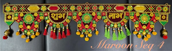 Fabric_Festive_Shubh_Labh_Embroidered_Door_Toran
