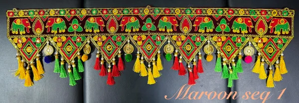 Fabric_Festive_Shubh_Labh_Embroidered_Door_Toran