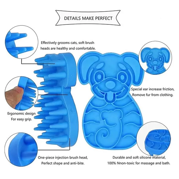 Zytaloon_Blue_Silicone_Plum_Blossom_Grooming_Brush_For_Cats