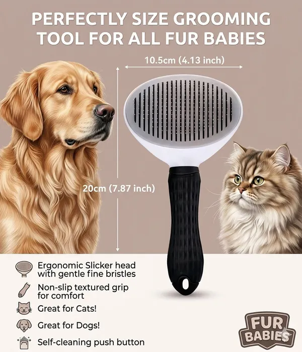 Zytaloon_Sleeker_Thin_Pin_Sleeker_Comb_Brush_(Grey)_Slicker_Brushes_For_Dog_&_Cat,_Basic_Comb_For_Cat,_Dog,_Dog_&_Cat,_Donkey,_Horse,_Monkey,_Rabbit