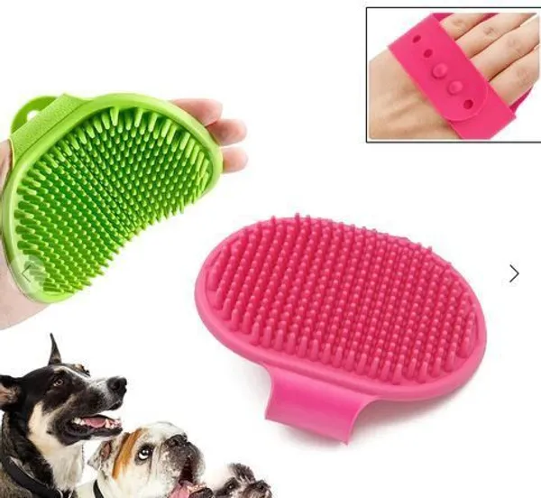 Zytaloon_Pet_Shampoo_Washing_Soothing_Massage_Rubber_Bristles_Hand_Brush_Comb_Grooming_Gloves_For_Rabbit,_Cow,_Dog_(Pink,_Medium)