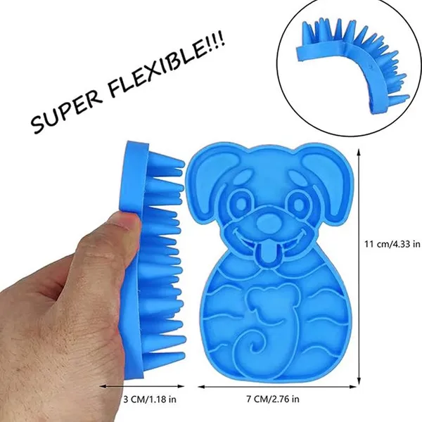 Zytaloon_Blue_Silicone_Plum_Blossom_Grooming_Brush_For_Cats