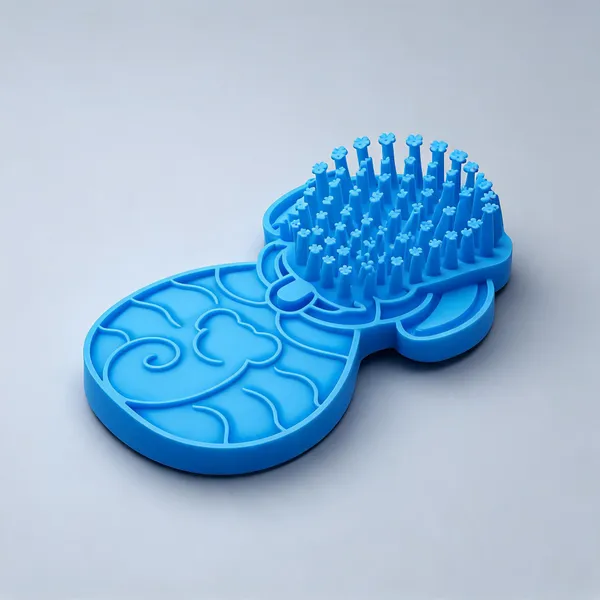 Zytaloon_Blue_Silicone_Plum_Blossom_Grooming_Brush_For_Cats