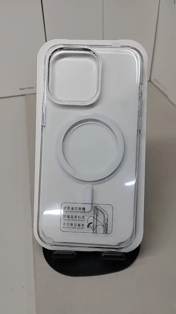 Clear_Magnetic_Ring_Phone_Cover_For_Iphone_14_Pro_Max