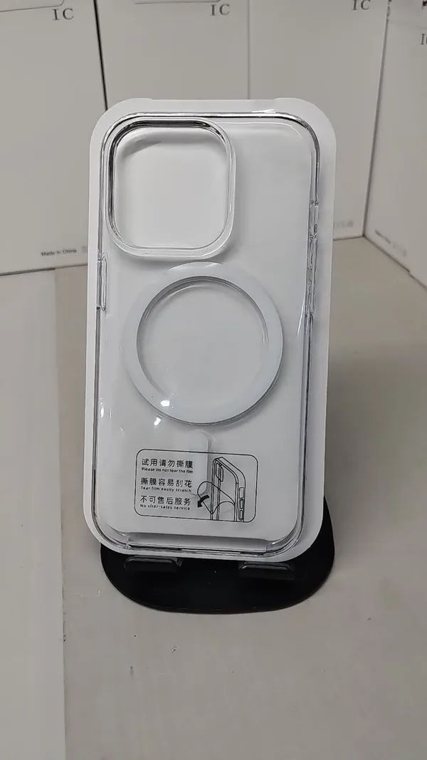 Transparent_Magnetic_Ring_Phone_Cover_For_Iphone_14_Pro