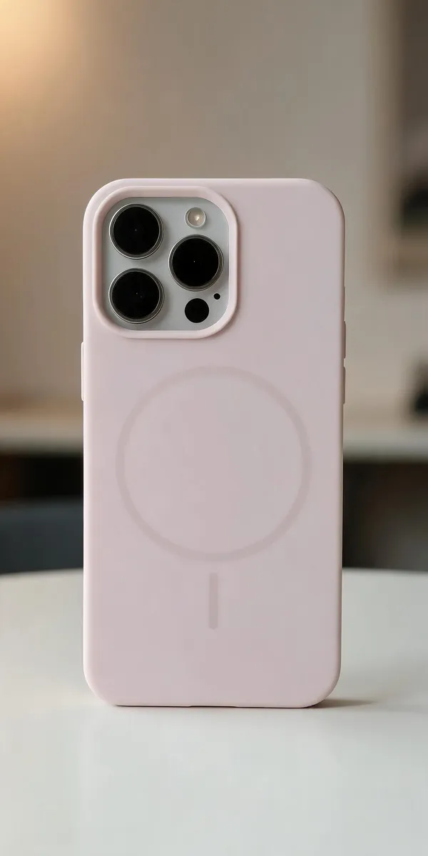 Pink_Magnetic_Ring_Phone_Cover_For_Iphone_13_Pro