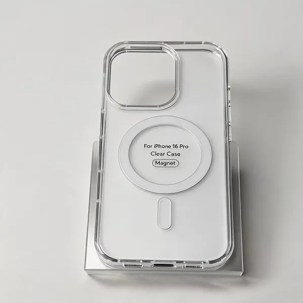 Clear_Magnetic_Ring_Phone_Cover_For_Iphone_16_Pro
