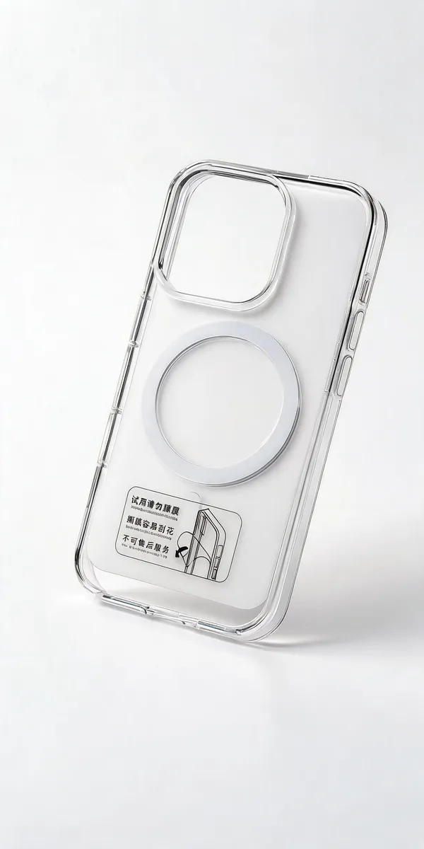 Clear_Magnetic_Ring_Phone_Cover_For_Iphone_16_Pro
