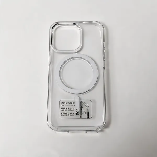 Clear_Magnetic_Ring_Phone_Cover_For_Iphone_13_Pro