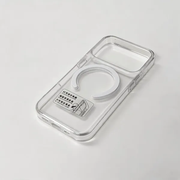 Clear_Magnetic_Ring_Phone_Cover_For_Iphone_18_Pro