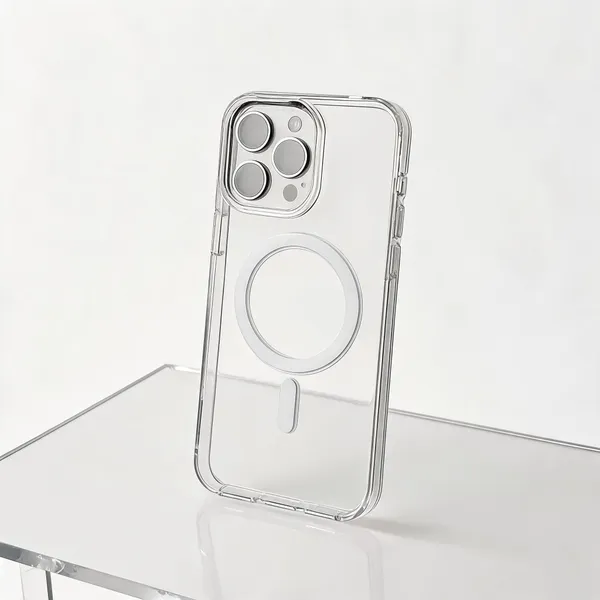 Clear_Magnetic_Ring_Phone_Cover_For_Iphone_14_Pro_Max