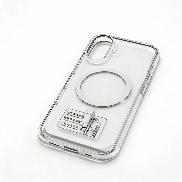 Clear_Transparent_Magnetic_Ring_Phone_Cover_For_Iphone_16