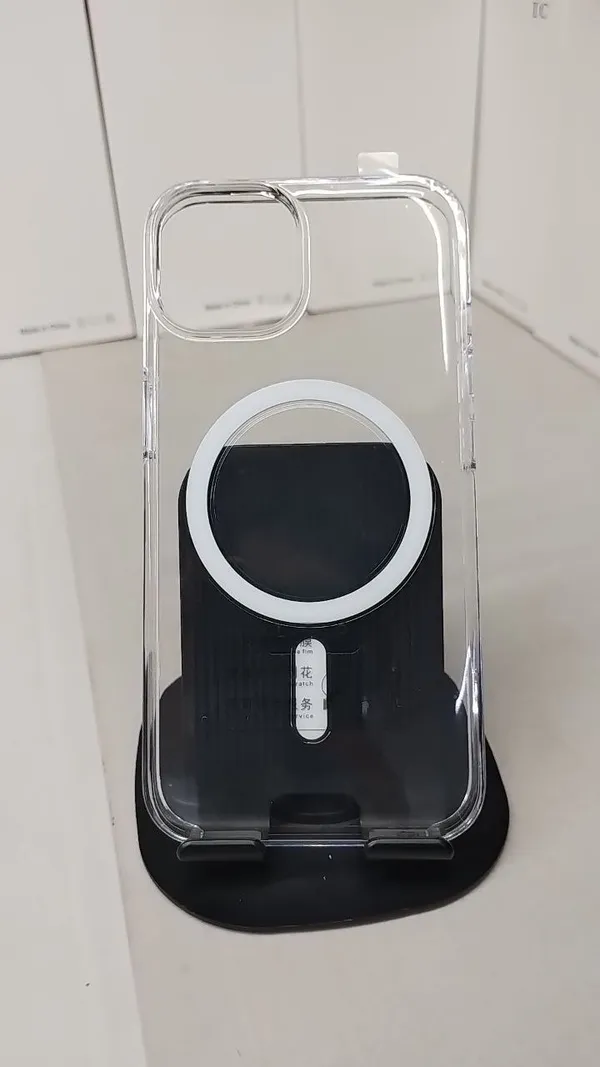 Clear_Magnetic_Ring_Phone_Cover_For_Iphone_14