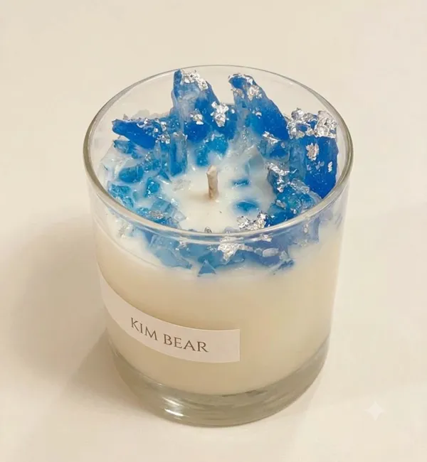 Wax_Decorative_Crystal_Accent_Glass_Candle_Blue