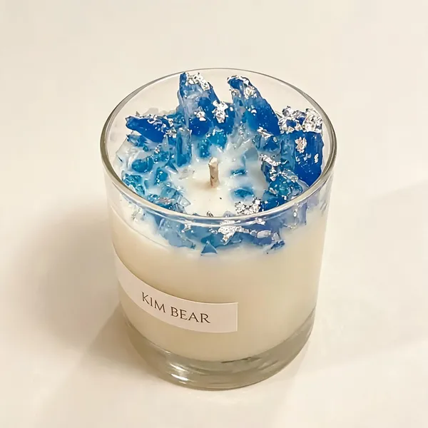 Wax_Decorative_Crystal_Accent_Glass_Candle_Blue