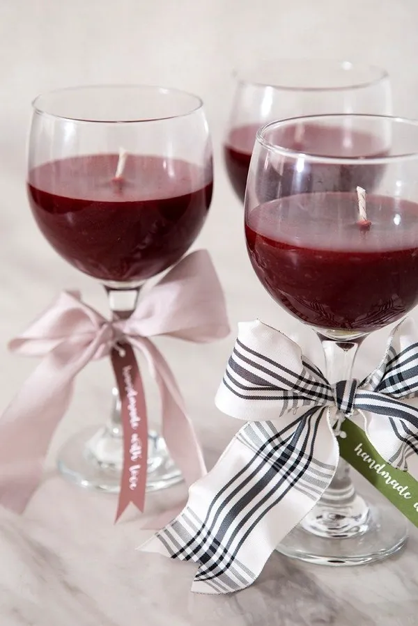 Wax_Decorative_Wine_Glass_Shaped_Candle_Red