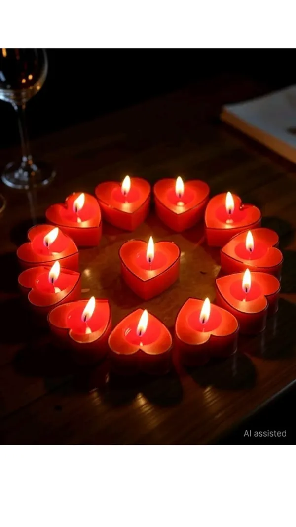 Wax_Romantic_Heart_Shape_Red_Tealight_Candles_-_Pack_of_6