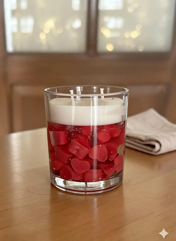 Wax_Decorative_Red_Layered_Glass_Candle_Red_White
