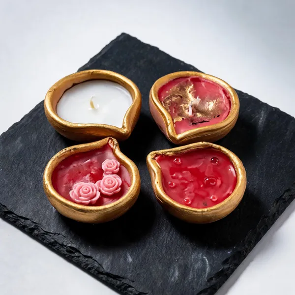 Wax_Festive_Assorted_Shape_Diya_Candle_Set_Red_Pink_White_Pack_Of_4