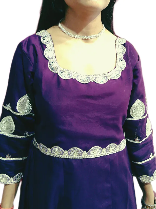 Purple_Silk_Fit_And_Flare_Maxi/Full_Length_Dress_For_Women