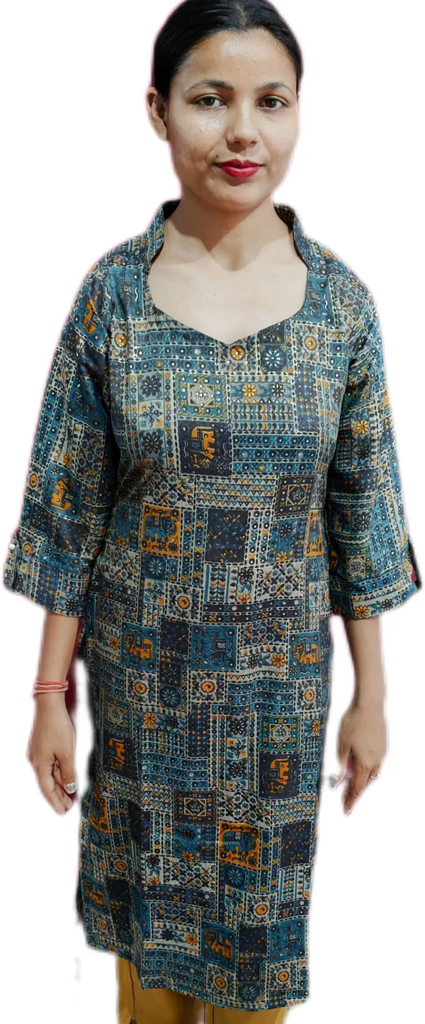 Kashnavika_Vastrakala_Women_Printed_Straight_Kurta_(Black)