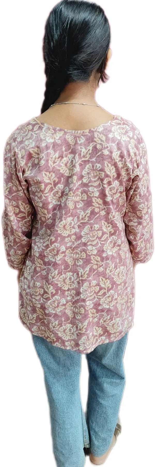 Kashnavika_Vastrakala_Women_Floral_Print_Straight_Kurta_(Pink)