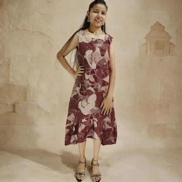 Maroon_Cotton_Paisley_A-Line_Kurta_For_Women