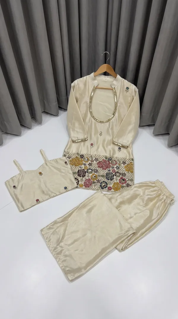 Ivory_Cream_Embroidered_Kurta_Set_With_Bustier_Palazzo_For_Women_Festive_Ethnic_Wear