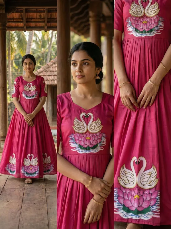Graceful_Pink_Muslin_Gown_With_Swan_Art_Khatli_Hand_Work