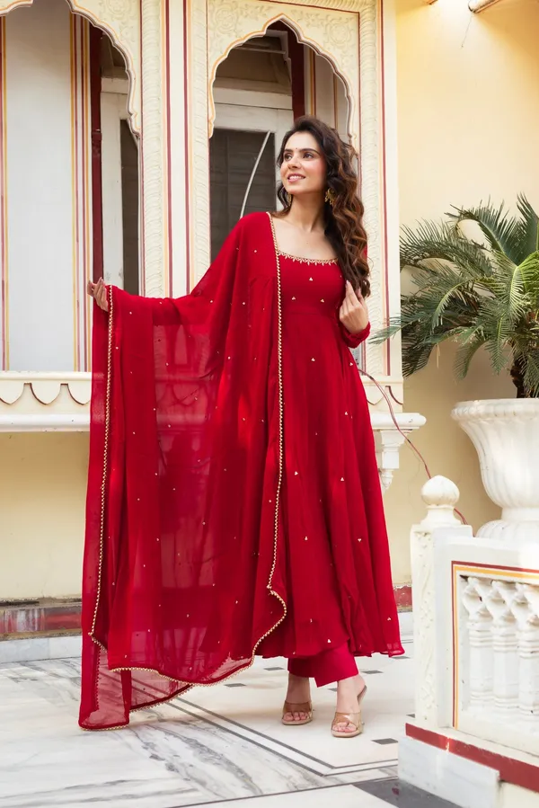 Red_Premium_Georgette_Suit_Set_With_Dupatta