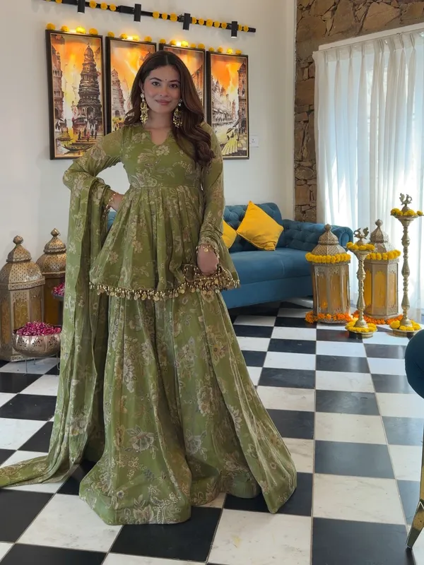 Pallavika_Flora_Cosmos_Organza_Kurta_Set_With_Palazzo_Dupatta_Festive_Ethnic_Wear_For_Women