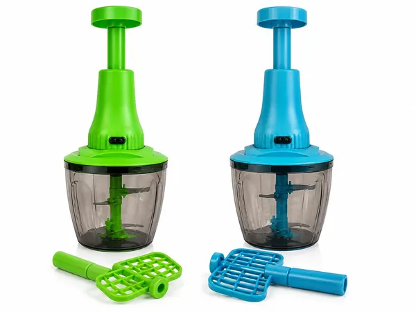 Product_Summary_Vegetable_Chopper_Push_Chop_Design_Transparent_Bowl_No_Electricity_Needed_Easy_Lock_Lid_Vegetables_Herbs