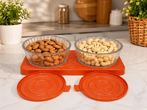 2_Bowl_Snack_Serving_Set_With_Lids_And_Orange_Base