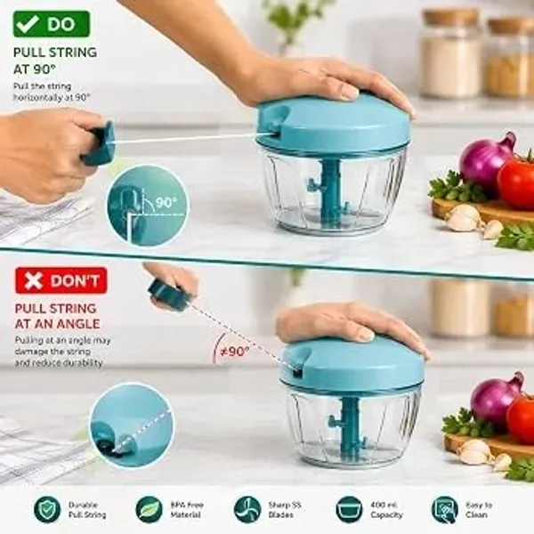 String_Vegetable_Chopper_With_3_Stainless_Steel_Blades_450ml_Chop_Onion_And_Many_Vegetables