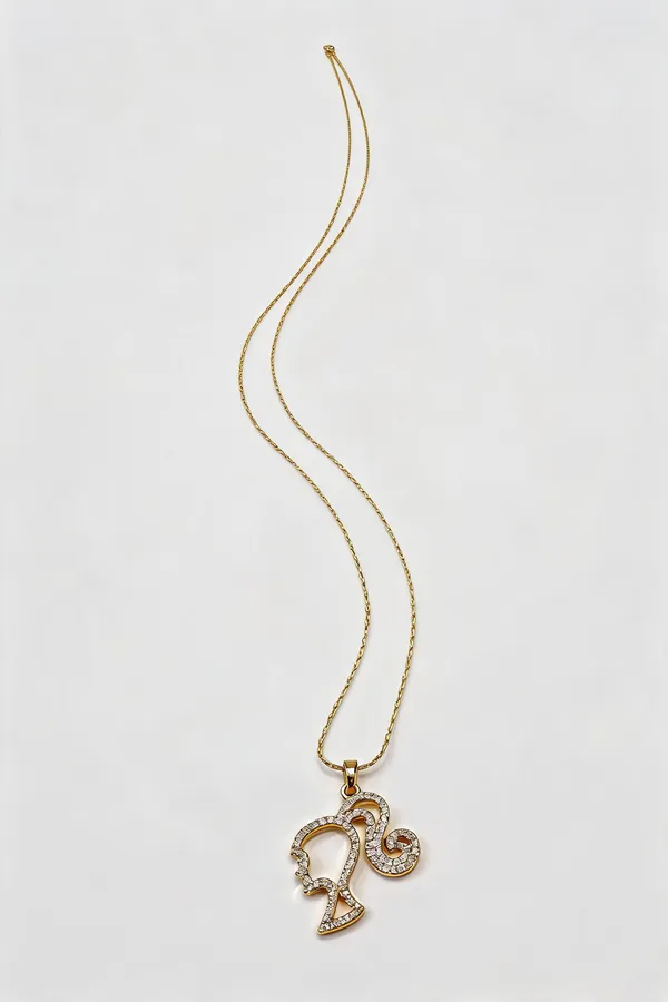 Gold_Stainless_Steel_Rhinestone_Pendant_Necklace_For_Women