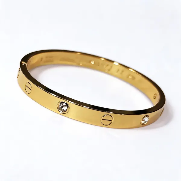 Gold_Anti_Tarnish_Screw_Motif_Stone_Accent_Bangle_Bracelet_For_Women